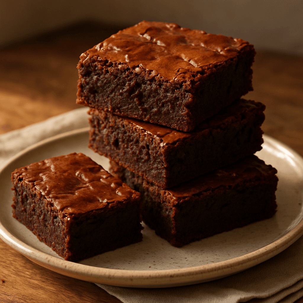Brownies fudgy