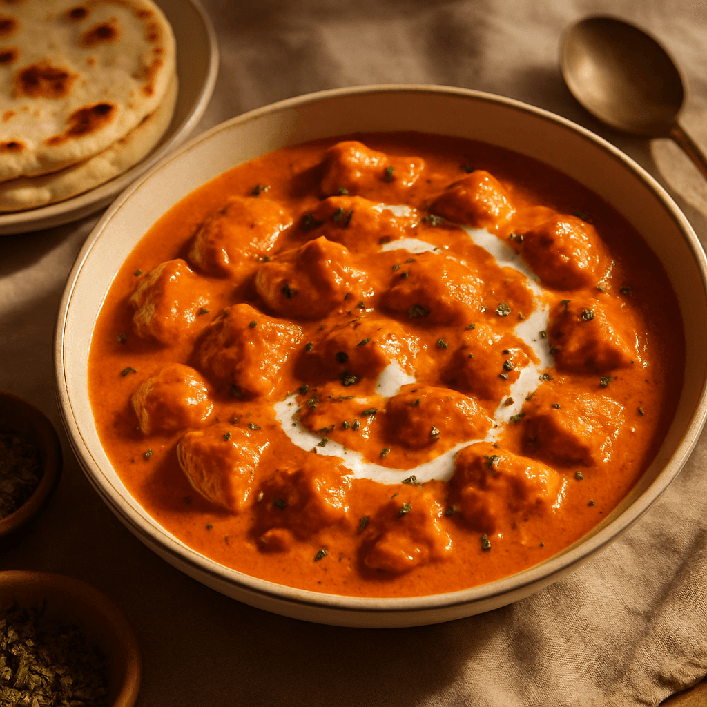 Butter chicken cremoso