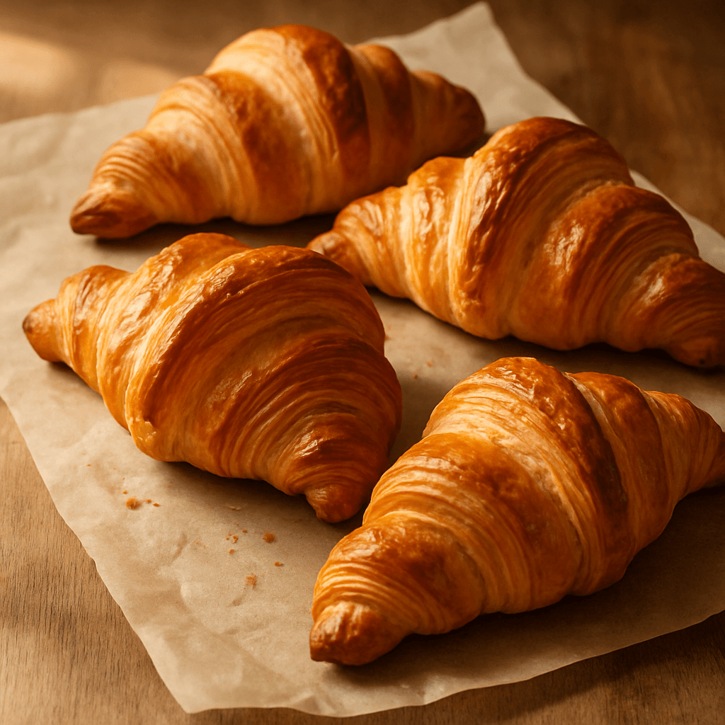 Croissants caseros