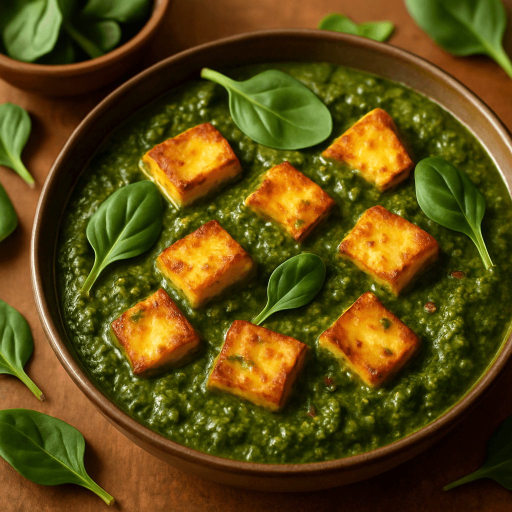Palak paneer
