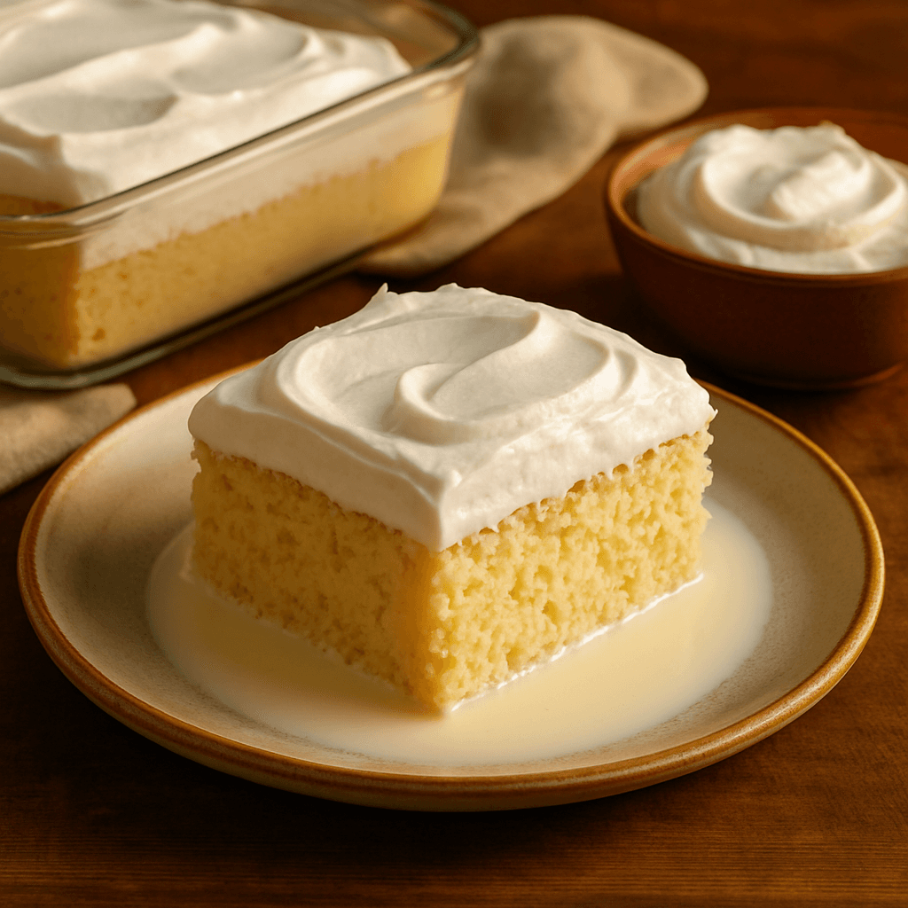 Pastel tres leches
