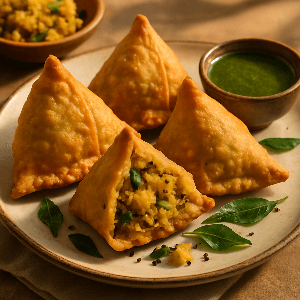 Samosas de papa